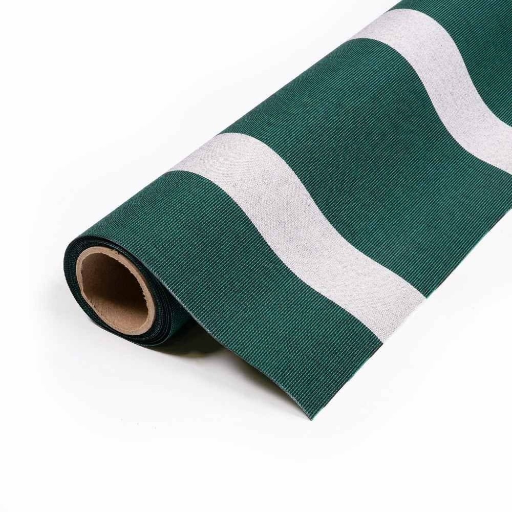 3YD SUNBRELLA 4705 HEMLOCK TWD Stripe Awning Marine Shade Boat Canvas Fabric 46"
